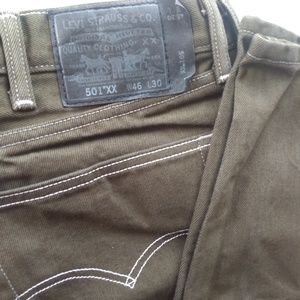 Men's Levis 501 straight fit 46x30